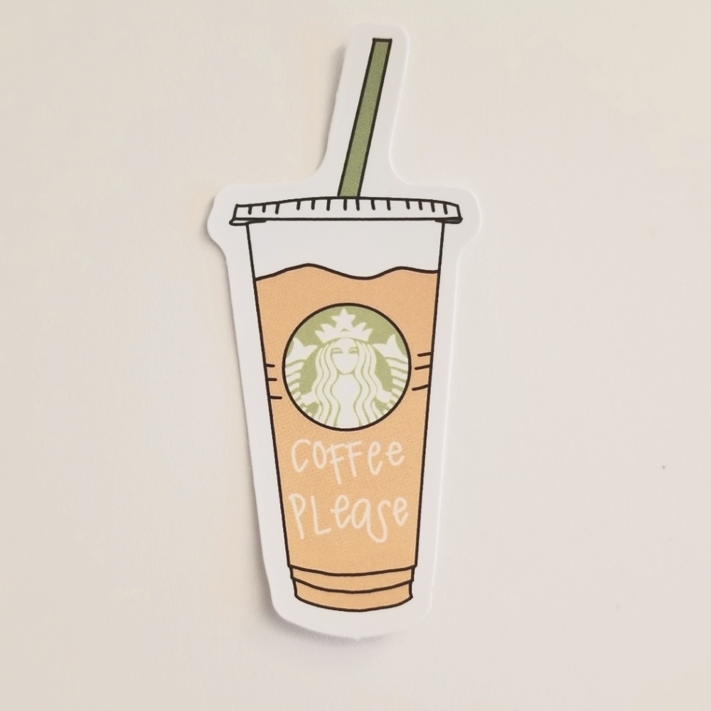 10/$10 Coffee Please Sticker